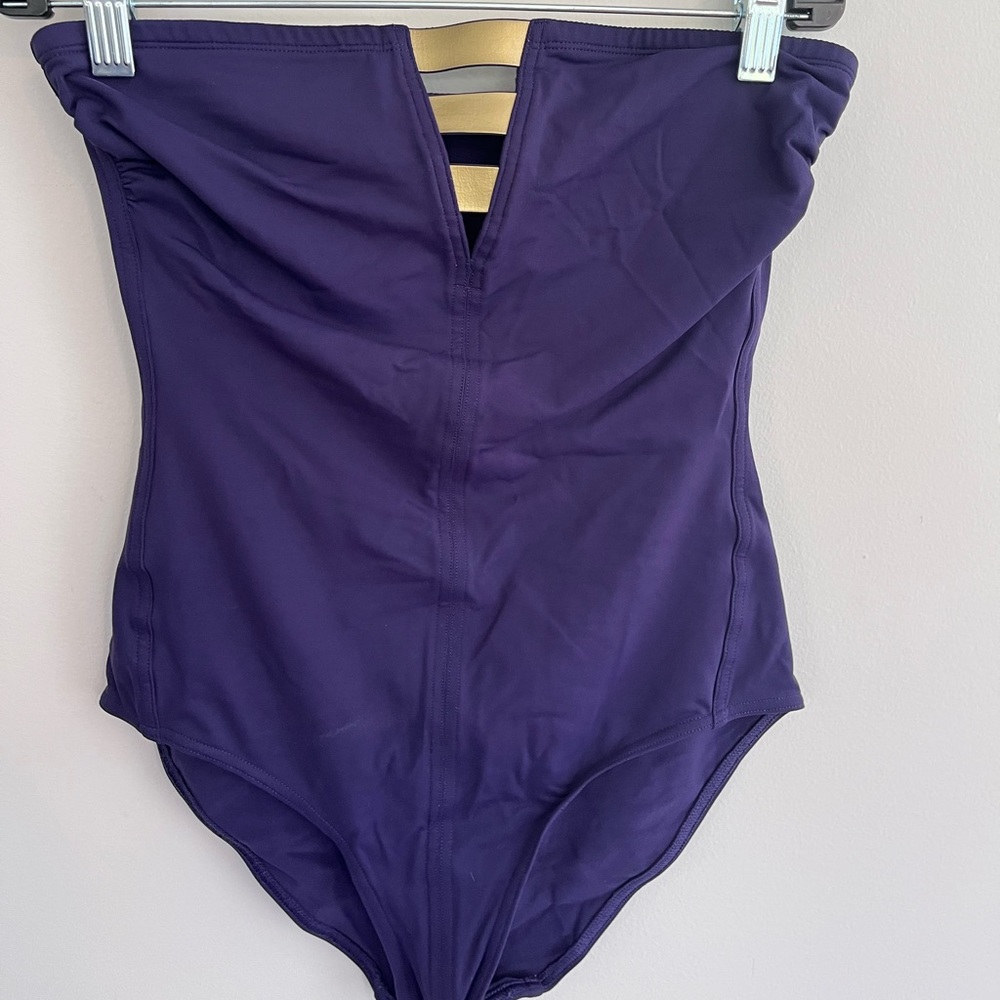 Eres swim purple one piece